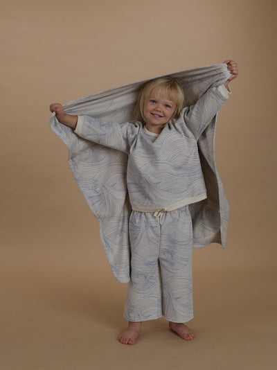 【organic zoo】Seascape Wide Leg Pants Undyed パンツ 6-12M,1-2Y,2-3Y,3-4Y,4-5Y（Sub Image-20） | Coucoubebe/ククベベ