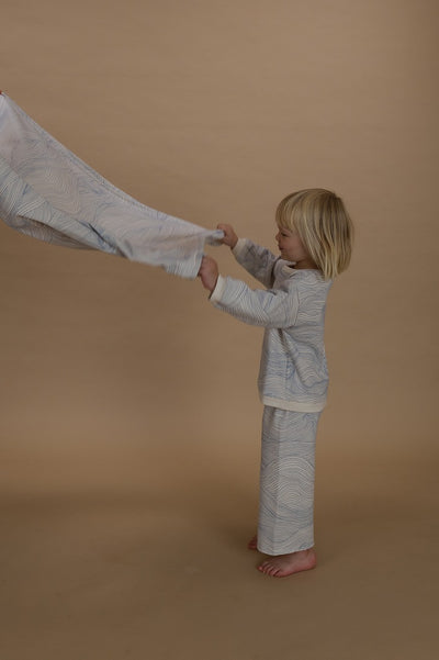 【organic zoo】Seascape Wide Leg Pants Undyed パンツ 6-12M,1-2Y,2-3Y,3-4Y,4-5Y（Sub Image-22） | Coucoubebe/ククベベ