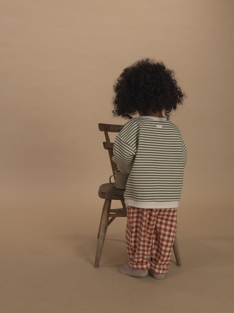 【organic zoo】Paprika Gingham Carrot Pants パンツ 6-12M,1-2Y,2-3Y,3-4Y,4-5Y  | Coucoubebe/ククベベ