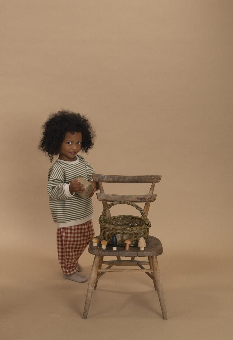 【organic zoo】Paprika Gingham Carrot Pants パンツ 6-12M,1-2Y,2-3Y,3-4Y,4-5Y  | Coucoubebe/ククベベ