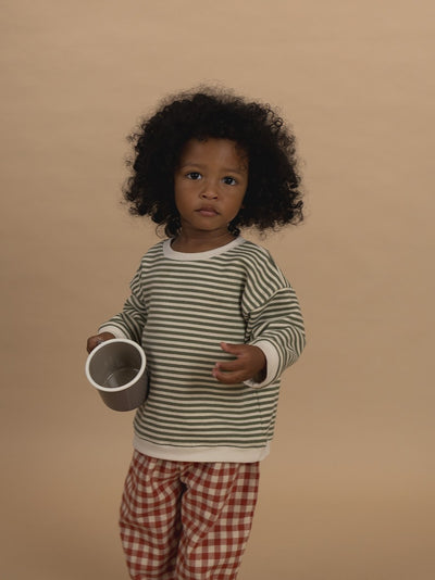 【organic zoo】Fern Stripes Sweatshirt スウェット 6-12M,1-2Y,2-3Y,3-4Y（Sub Image-16） | Coucoubebe/ククベベ