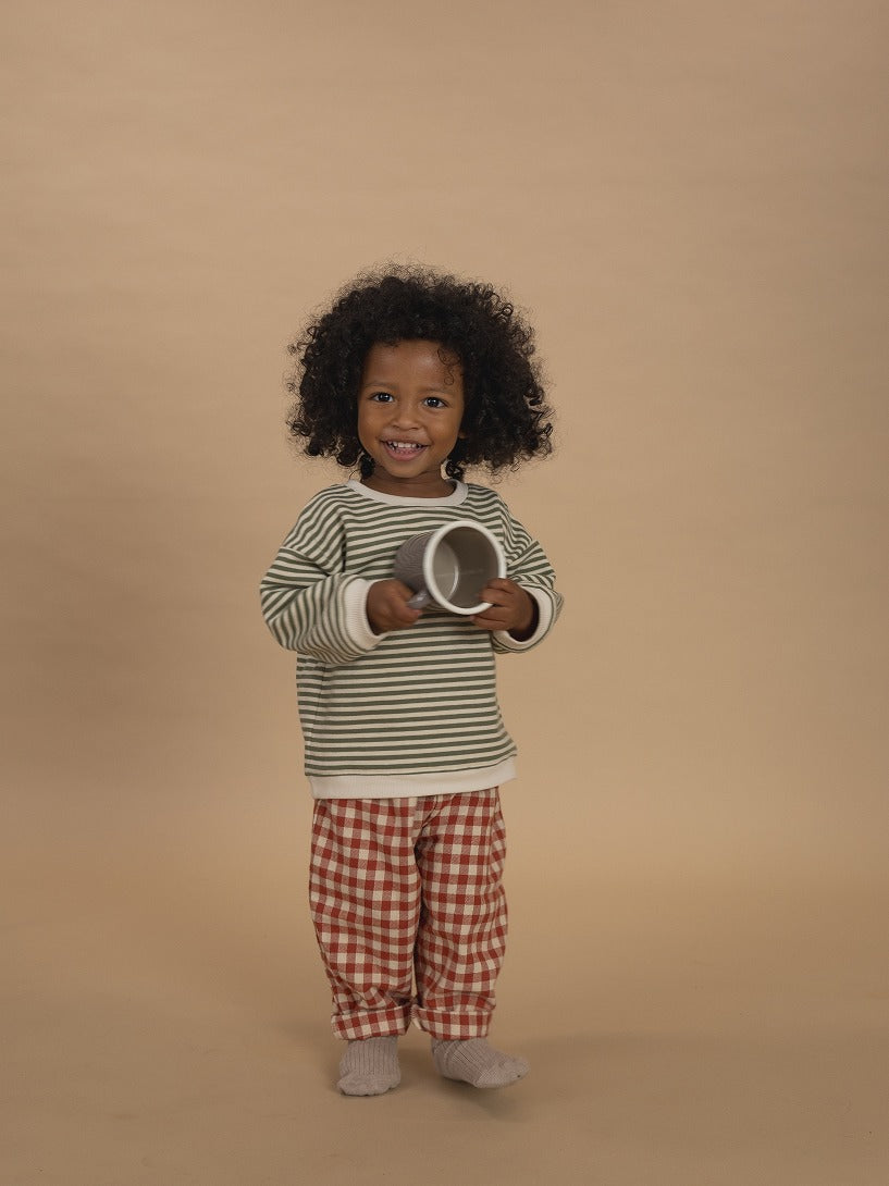 【organic zoo】Paprika Gingham Carrot Pants パンツ 6-12M,1-2Y,2-3Y,3-4Y,4-5Y  | Coucoubebe/ククベベ
