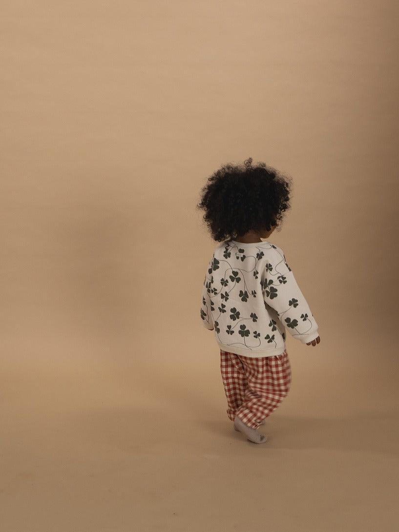 【organic zoo】Paprika Gingham Carrot Pants パンツ 6-12M,1-2Y,2-3Y,3-4Y,4-5Y  | Coucoubebe/ククベベ