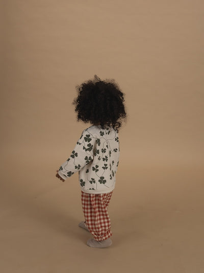 【organic zoo】Clover Sweatshirt Undyed スウェット 6-12M,1-2Y,2-3Y,3-4Y,4-5Y（Sub Image-13） | Coucoubebe/ククベベ