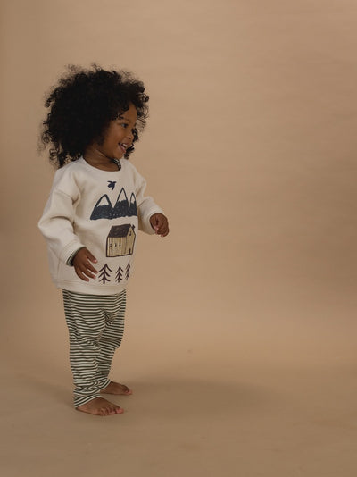 【organic zoo】Cabin Adventure Sweatshirt Undyed スウェット 6-12M,1-2Y,2-3Y,3-4Y,4-5Y（Sub Image-7） | Coucoubebe/ククベベ