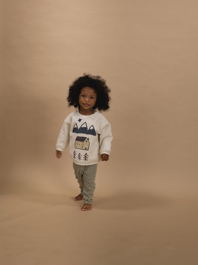 【organic zoo】Cabin Adventure Sweatshirt Undyed スウェット 6-12M,1-2Y,2-3Y,3-4Y,4-5Y（Sub Image-9） | Coucoubebe/ククベベ
