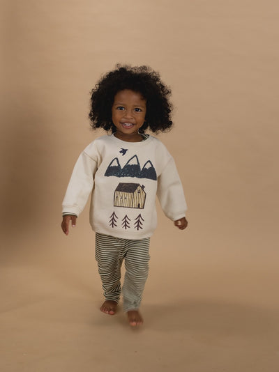 【organic zoo】Fern Stripes Base Layer Set ベースレイヤーセット 6-12M,1-2Y,2-3Y,3-4Y（Sub Image-25） | Coucoubebe/ククベベ