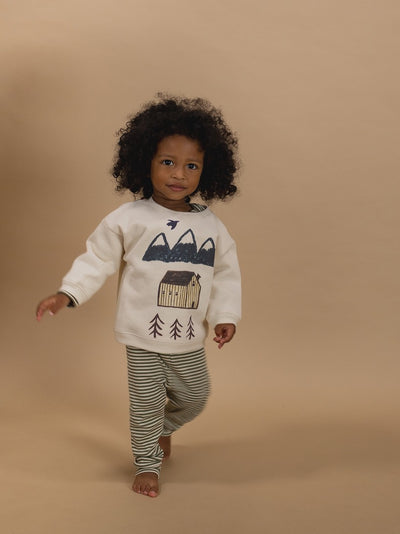 【organic zoo】Cabin Adventure Sweatshirt Undyed スウェット 6-12M,1-2Y,2-3Y,3-4Y,4-5Y（Sub Image-11） | Coucoubebe/ククベベ
