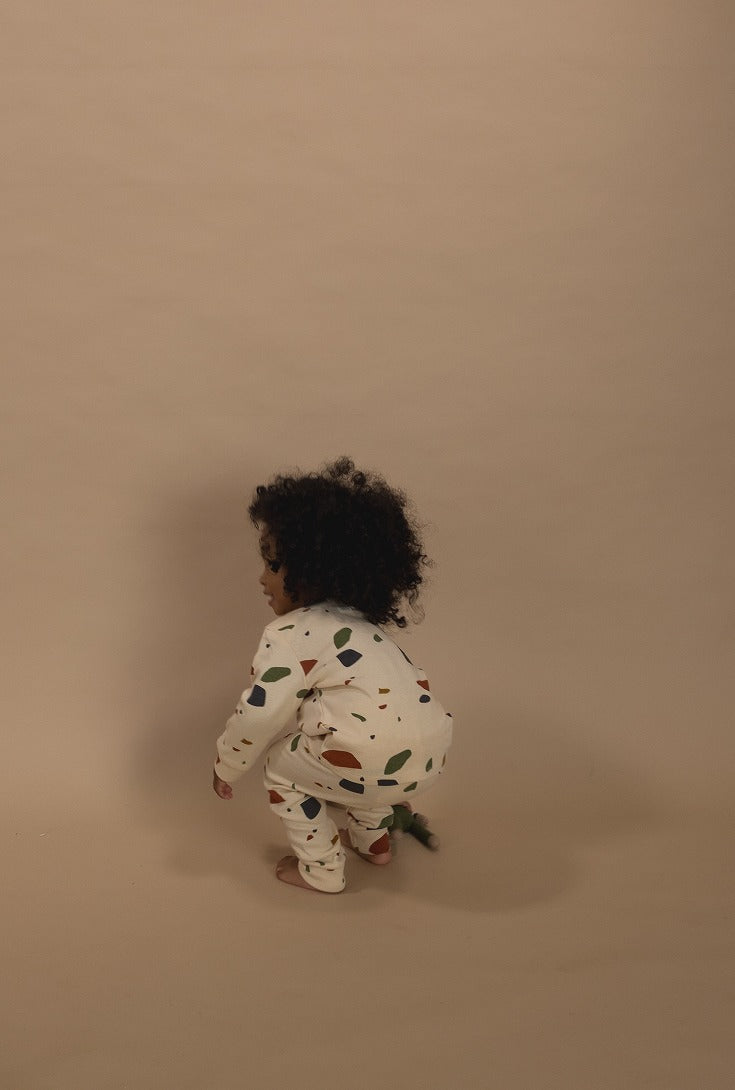 【organic zoo】Terrazzo Base Layer Set ベースレイヤーセット 6-12M,1-2Y,2-3Y,3-4Y  | Coucoubebe/ククベベ