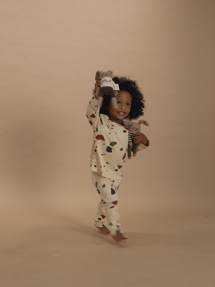 【organic zoo】Terrazzo Base Layer Set ベースレイヤーセット 6-12M,1-2Y,2-3Y,3-4Y  | Coucoubebe/ククベベ