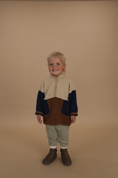 【organic zoo】Colour Block Fleece Sweater スウェット 1-2Y,2-3Y,3-4Y（Sub Image-14） | Coucoubebe/ククベベ