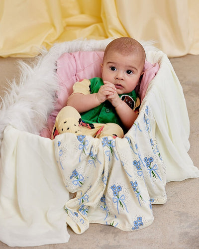 【mini rodini】Doggies aop leggings Yellow レギンス 68/74,80/86,92/98,104/110（Sub Image-5） | Coucoubebe/ククベベ