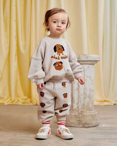 【mini rodini】Doggies sp sweatshirt Grey スウェット 68/74,80/86,92/98,104/110,116/122（Sub Image-5） | Coucoubebe/ククベベ