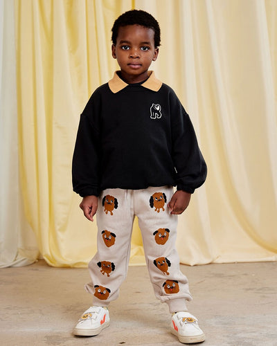 【mini rodini】Doggies sp sweatpants Grey パンツ 68/74,80/86,92/98,104/110（Sub Image-7） | Coucoubebe/ククベベ