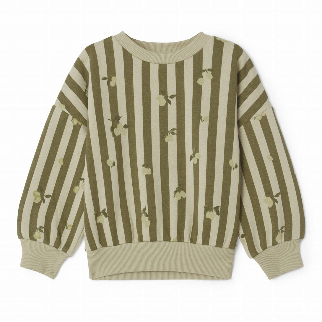 【garbo&friends】Stripe Prune Sweatshirt スウェット 6-12m,1-2y,3-4y  | Coucoubebe/ククベベ