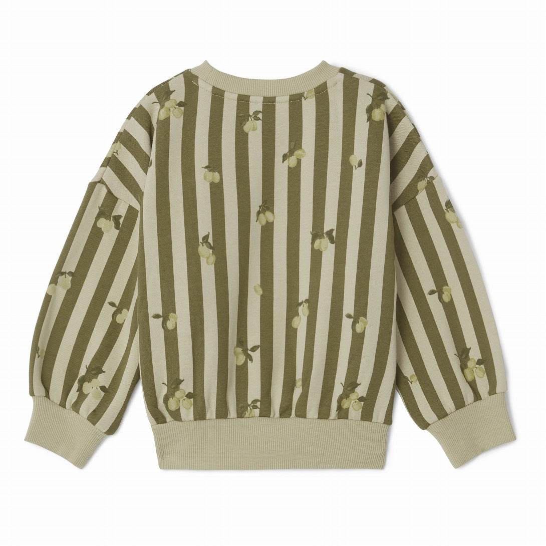 【garbo&friends】Stripe Prune Sweatshirt スウェット 6-12m,1-2y,3-4y  | Coucoubebe/ククベベ