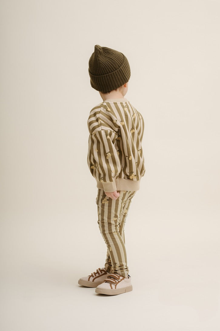 【garbo&friends】Stripe Prune Sweatshirt スウェット 6-12m,1-2y,3-4y  | Coucoubebe/ククベベ