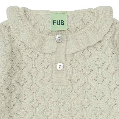 【FUB】【40%OFF】BABY POINTELLE BLOUSE ecru ブラウス 86,92cm（Sub Image-2） | Coucoubebe/ククベベ