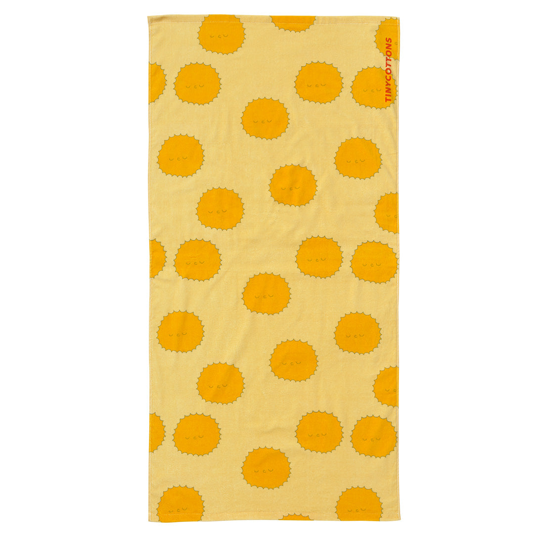 【tinycottons】SUN TOWEL mellow yellow タオル  | Coucoubebe/ククベベ