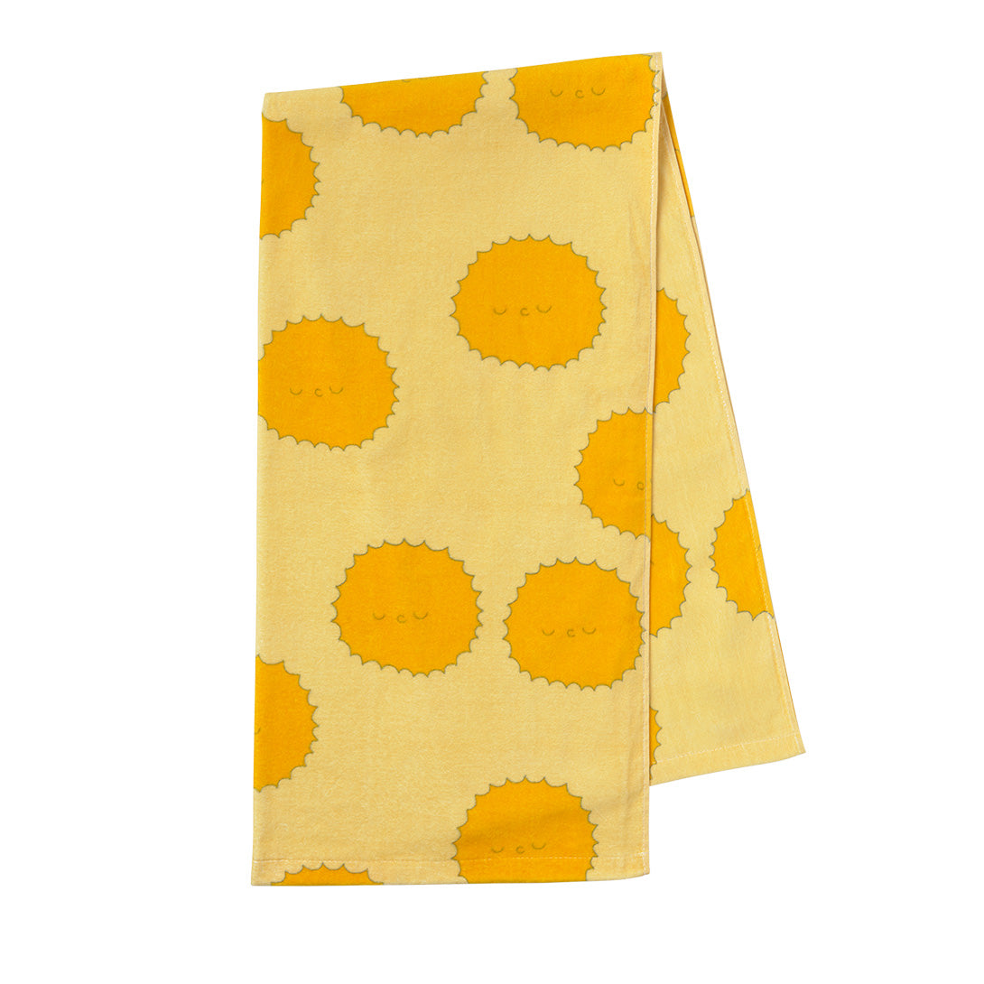 【tinycottons】SUN TOWEL mellow yellow タオル  | Coucoubebe/ククベベ