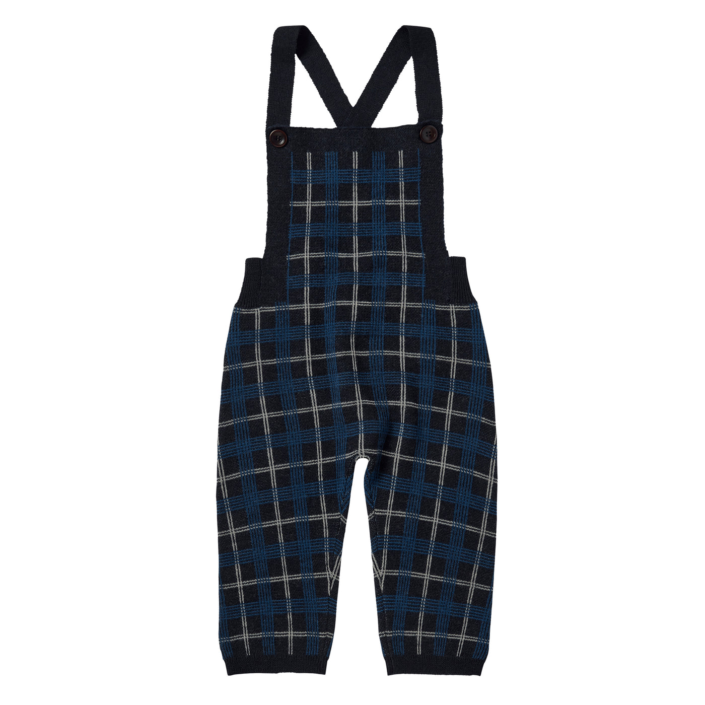 【FUB】BABY CHECKED OVERALLS dark navy オーバーオール 86,92cm  | Coucoubebe/ククベベ