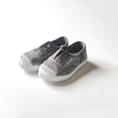 【Cienta】Deck shoes GRIS ENZ. ムラ染デッキシューズ size21-26（Sub Image-1） | Coucoubebe/ククベベ