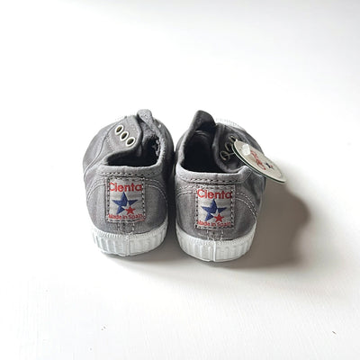 【Cienta】Deck shoes GRIS ENZ. ムラ染デッキシューズ size21-26（Sub Image-3） | Coucoubebe/ククベベ