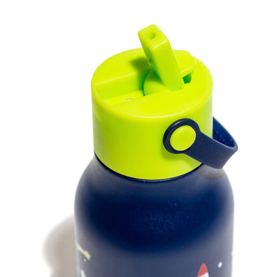 【LUND LONDON】Little Lund Bottles Space 子供用ウォーターボトル（ストロー付き）（Sub Image-2） | Coucoubebe/ククベベ