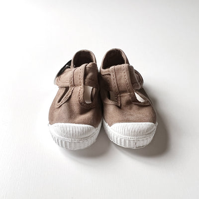 【Cienta】T strap shoes dyed BEIGE ムラ染Tストラップシューズ size21-26（Sub Image-2） | Coucoubebe/ククベベ