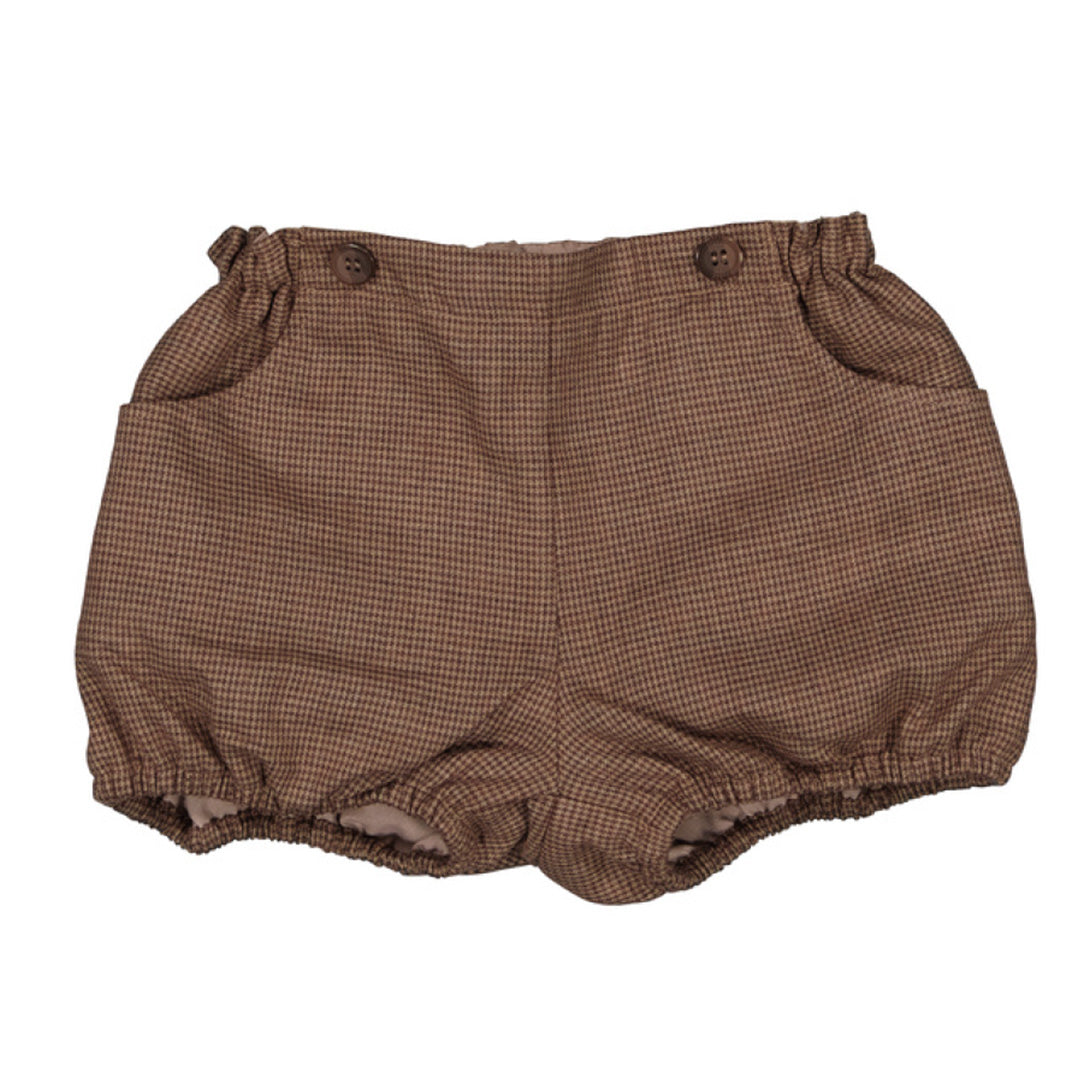Maison Marelle】Bloomer straps TERNES PF24 flannel brown ブルマ 