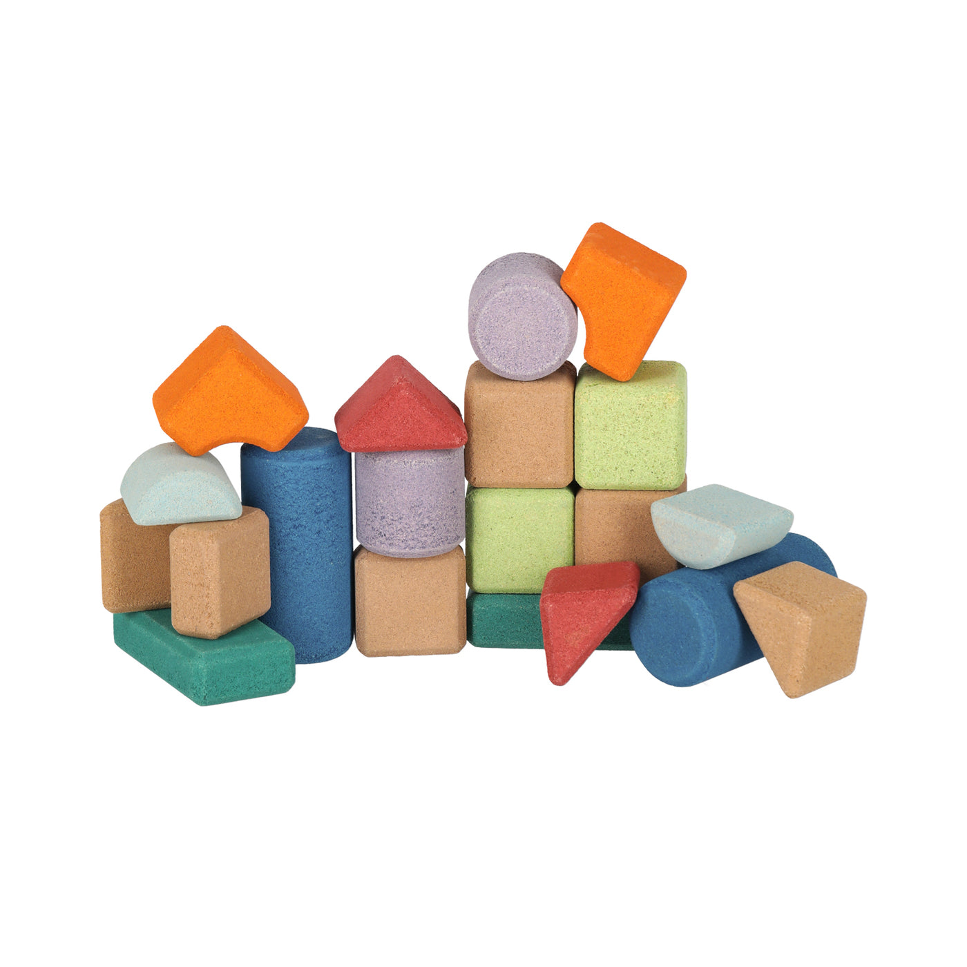 【korko】Small Architects – 20 Cork Building Blocks コルクビルディングブロック  | Coucoubebe/ククベベ