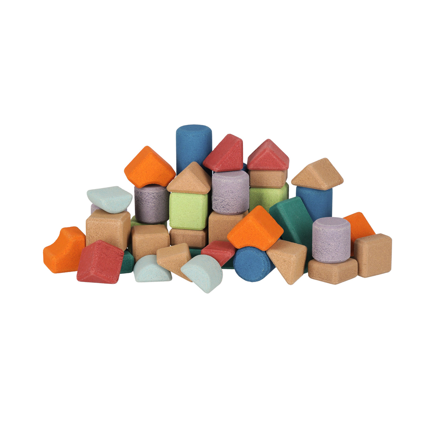 【korko】Tall Architects – 40 Cork Building Blocks コルクビルディングブロック  | Coucoubebe/ククベベ