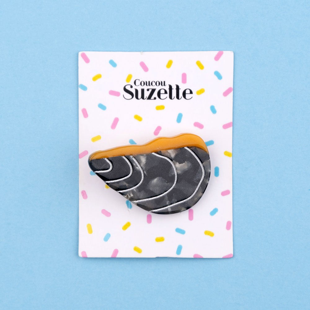 【Coucou Suzette】Mussel Hair Clip ムール貝ヘアクリップ  | Coucoubebe/ククベベ