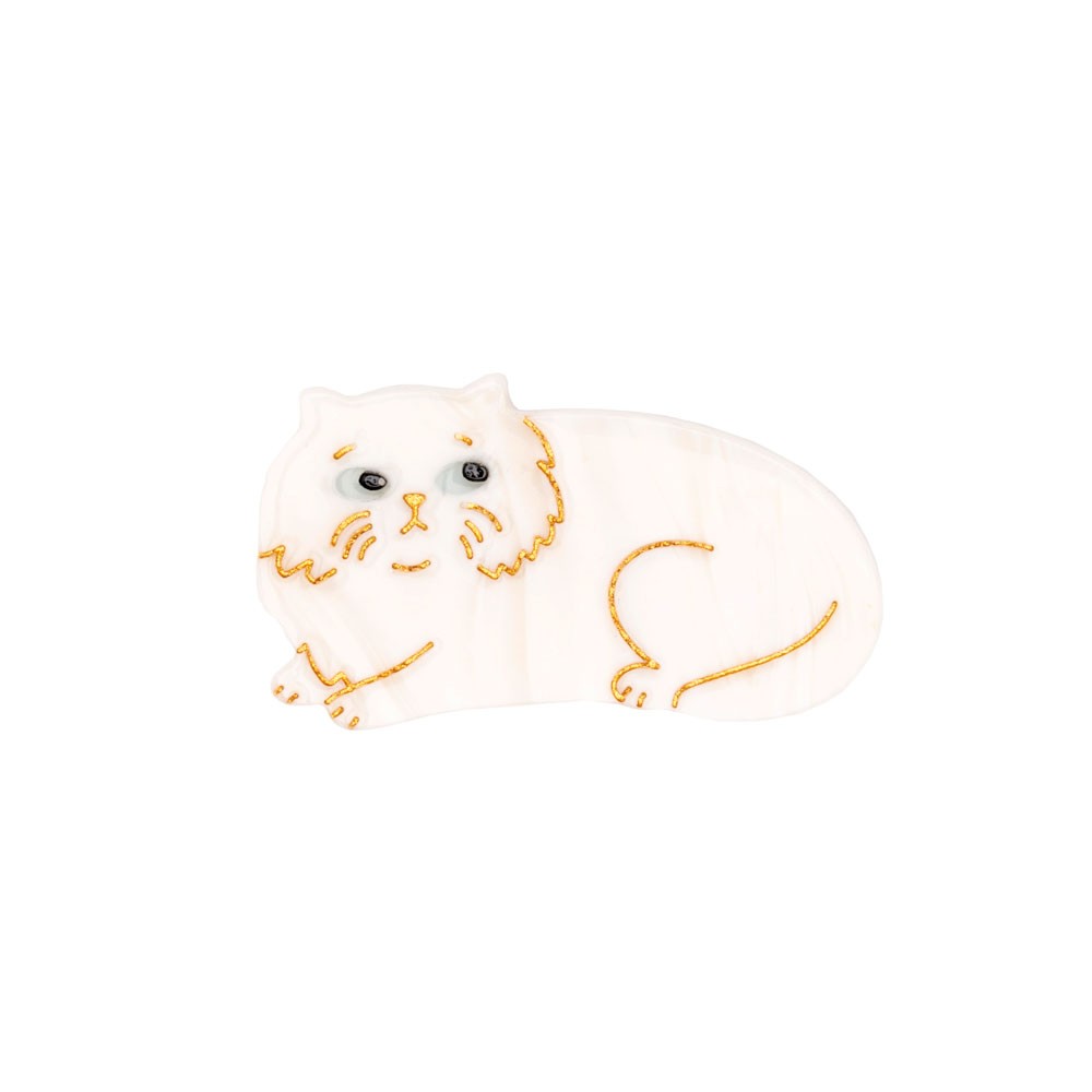 Coucou Suzette】Persian Cat Hair Clip ペルシャ猫ヘアクリップ
