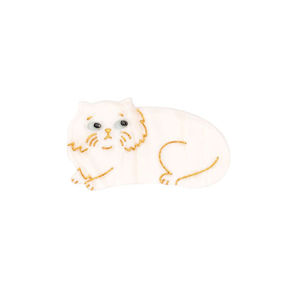 【Coucou Suzette】Persian Cat Hair Clip ペルシャ猫ヘアクリップ（Sub Image-2） | Coucoubebe/ククベベ