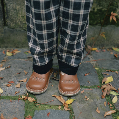 【Maison Marelle】pants LEBON tartan gray dark パンツ 18m,24m,3y,4y,（Sub Image-7） | Coucoubebe/ククベベ