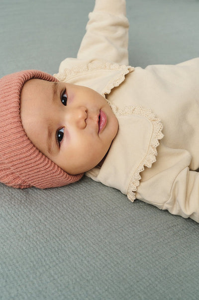 【my little cozmo】【40%OFF】Soft-touch ruffle baby sweatshirt Pink スウェット 12m,18m,24m（Sub Image-3） | Coucoubebe/ククベベ