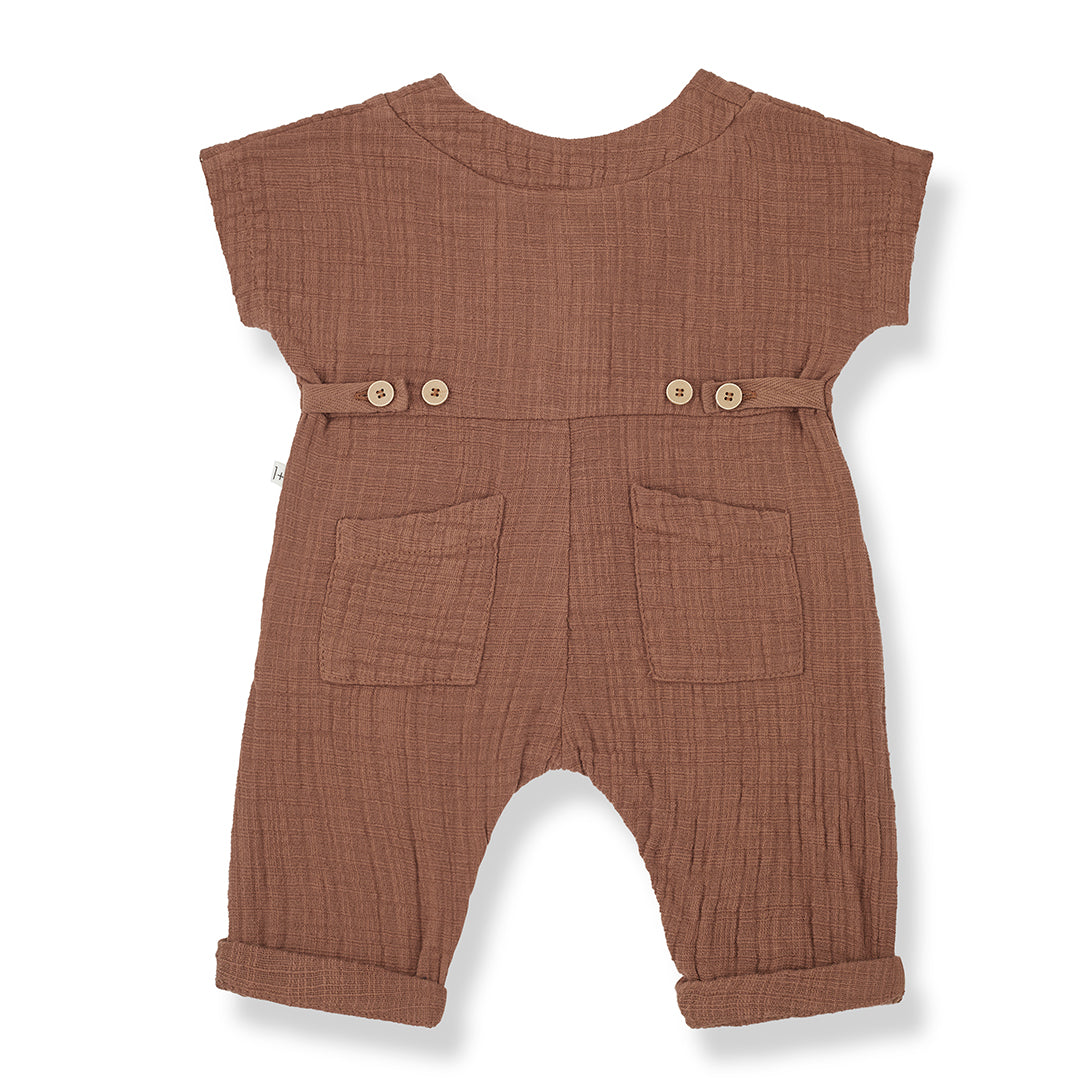 【1＋in the family】【30%OFF】ADRIANO sienna オールインワン 9m,12m,18m,24m,36m  | Coucoubebe/ククベベ