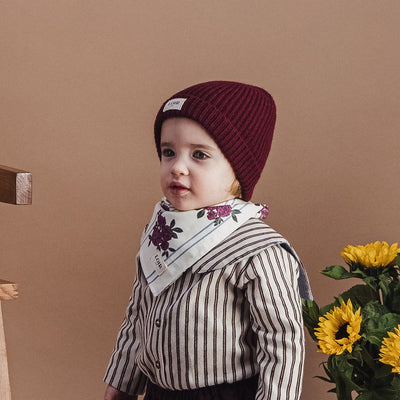 【LOIR Paris】Chemise LORETTE FLOCKED CREAM STRIPES シャツ 18m,24m,36m（Sub Image-3） | Coucoubebe/ククベベ