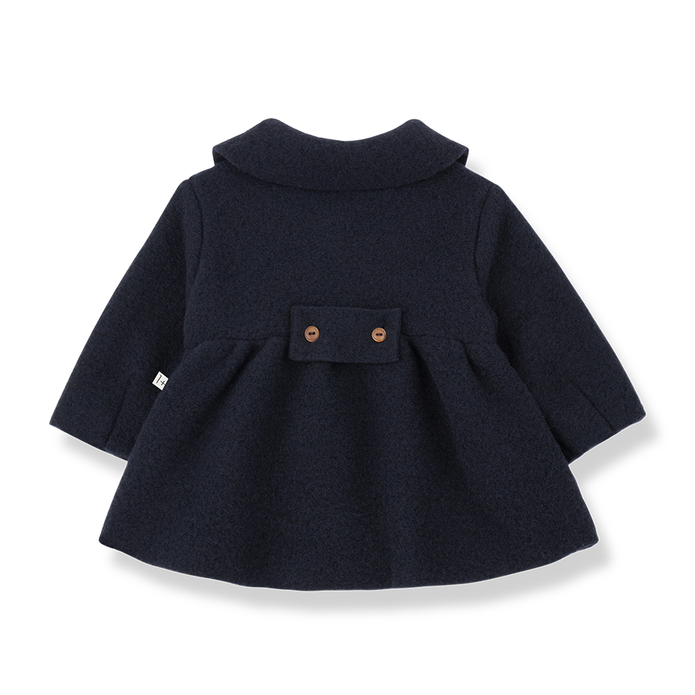 【1＋in the family】ANNE coat dark-blue コート 18m,24m,36m,48m  | Coucoubebe/ククベベ