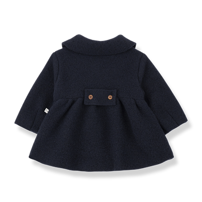 【1＋in the family】ANNE coat dark-blue コート 18m,24m,36m,48m（Sub Image-2） | Coucoubebe/ククベベ