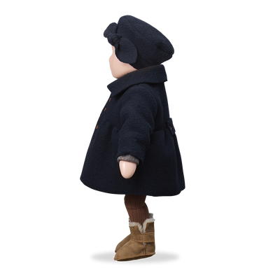 【1＋in the family】ANNE coat dark-blue コート 18m,24m,36m,48m（Sub Image-4） | Coucoubebe/ククベベ