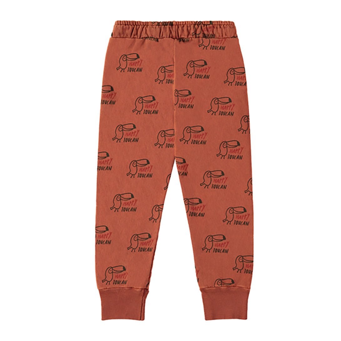 【bonmot organic】【40％off】Fleece trouser happy topucan ジョガーパンツ  | Coucoubebe/ククベベ