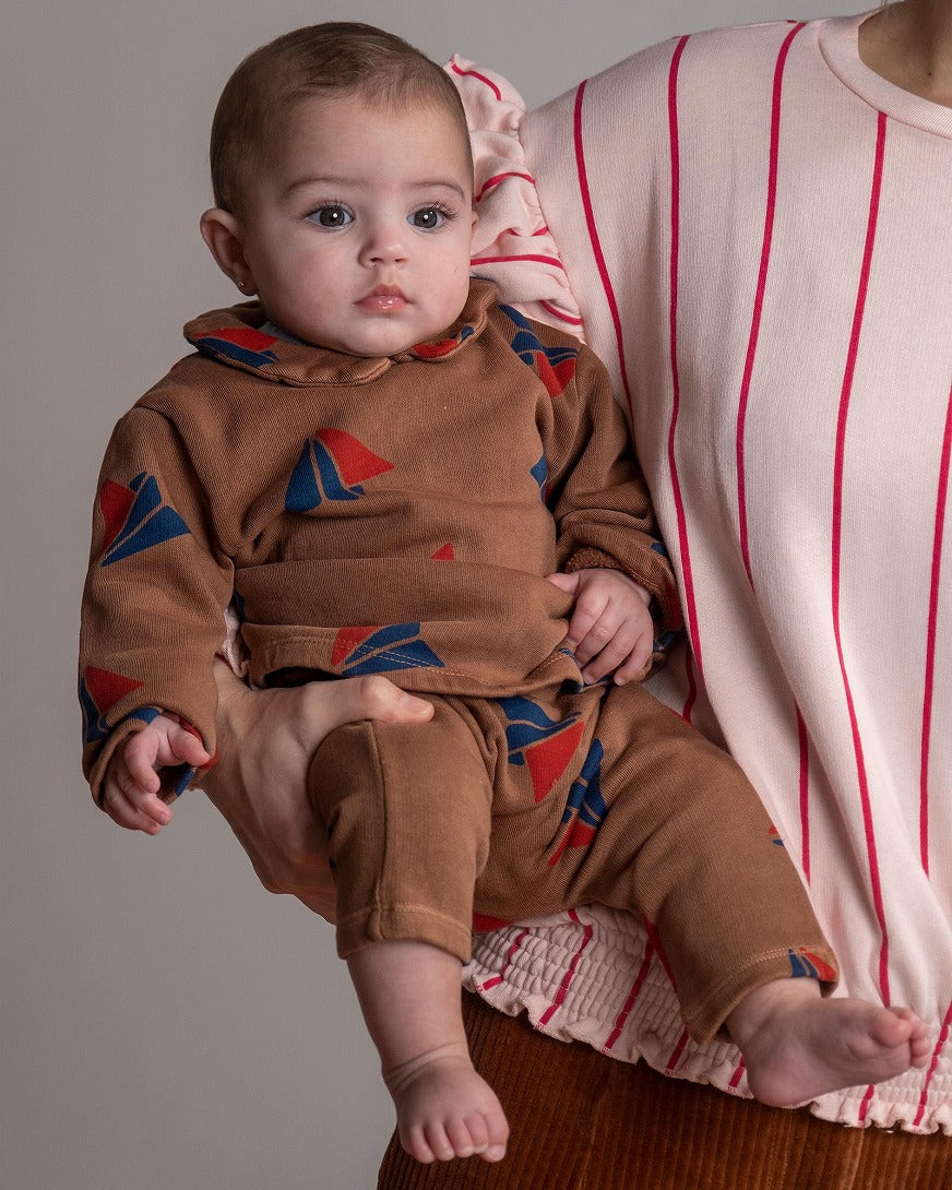 【bonmot organic】【40%OFF】Baby trouser paper planes Wood パンツ 12-18m,18-24m  | Coucoubebe/ククベベ