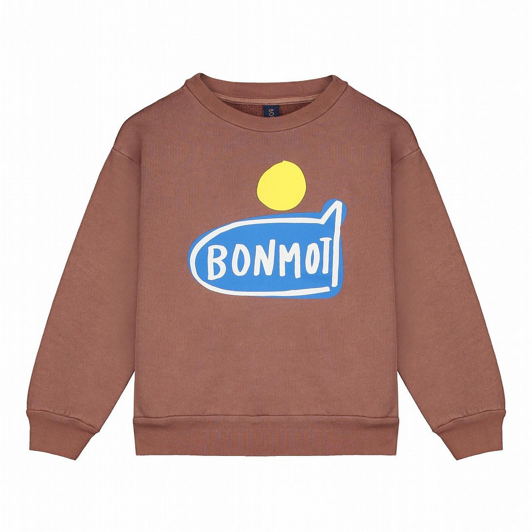 【bonmot organic】【40%OFF】Sweatshirt bonmot plane Wood スウェット 12-18m,18-24m,2-3Y,4-5Y,6-7Y  | Coucoubebe/ククベベ