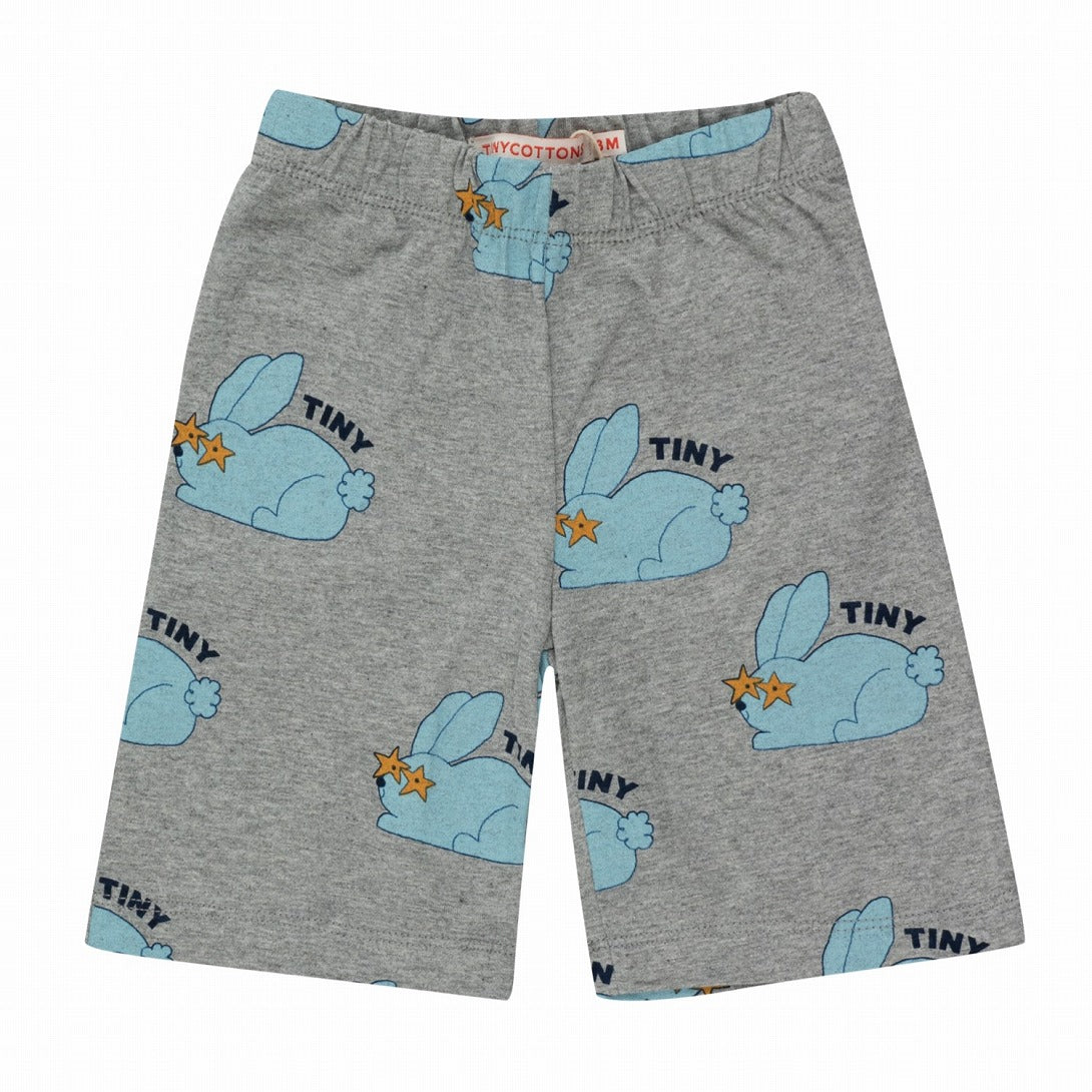 【tinycottons】RABBITS BABY PANT medium grey heather パンツ 9m,12m,18m  | Coucoubebe/ククベベ