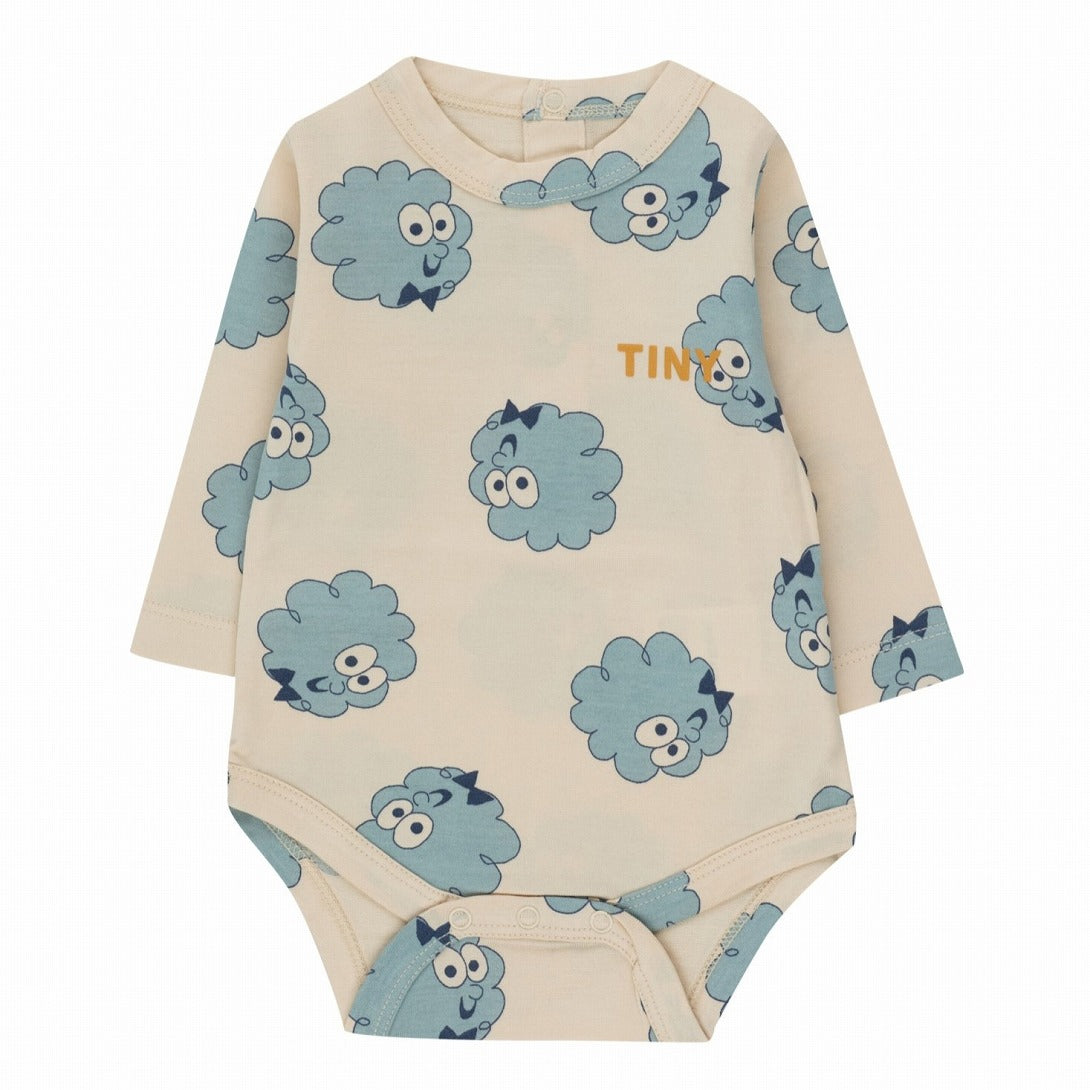 【tinycottons】GUEST BODY vanilla ロンパース 6m,9m,12m  | Coucoubebe/ククベベ