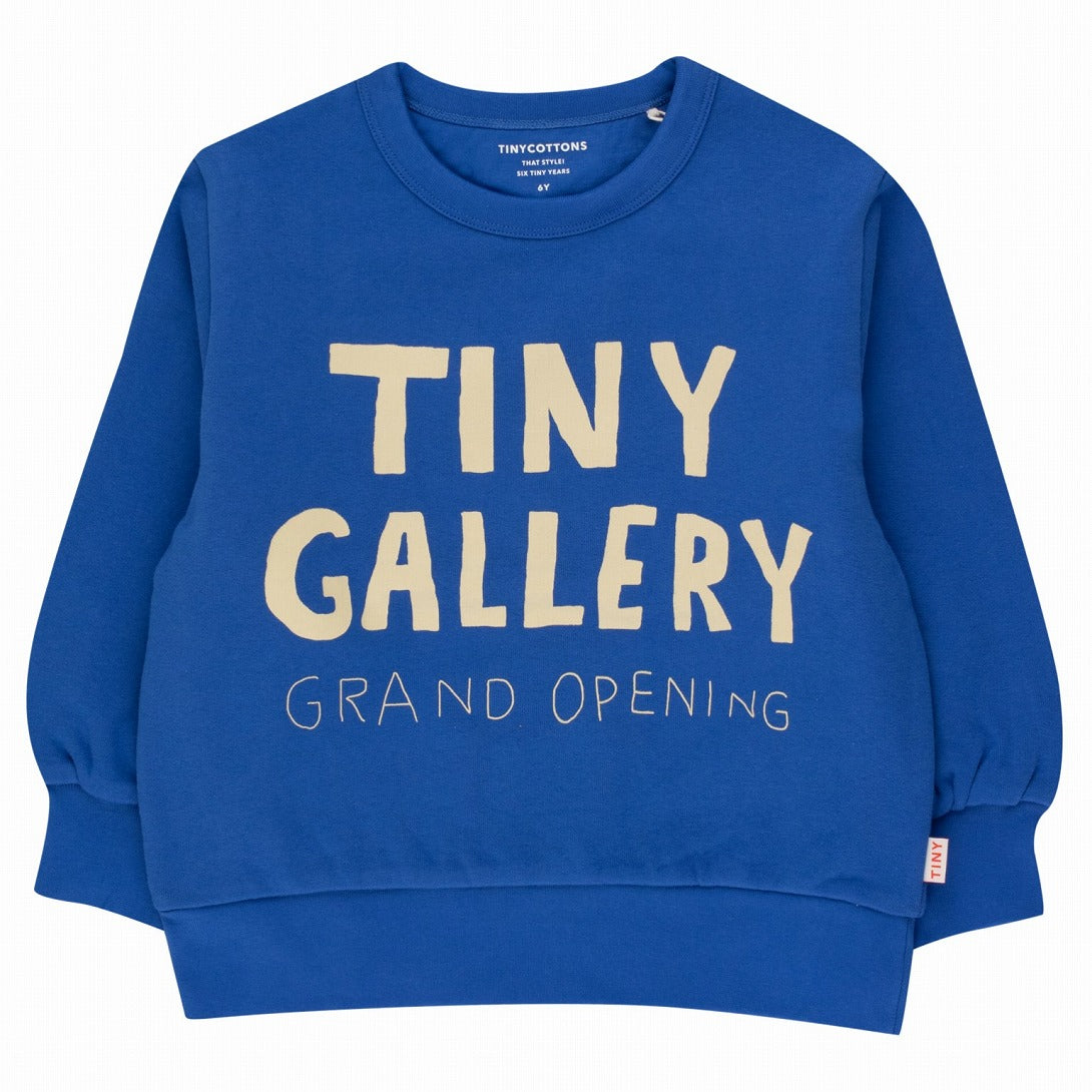 【tinycottons】TINY GALLERY SWEATSHIRT ultramarine スウェット 2y,4y,6y  | Coucoubebe/ククベベ