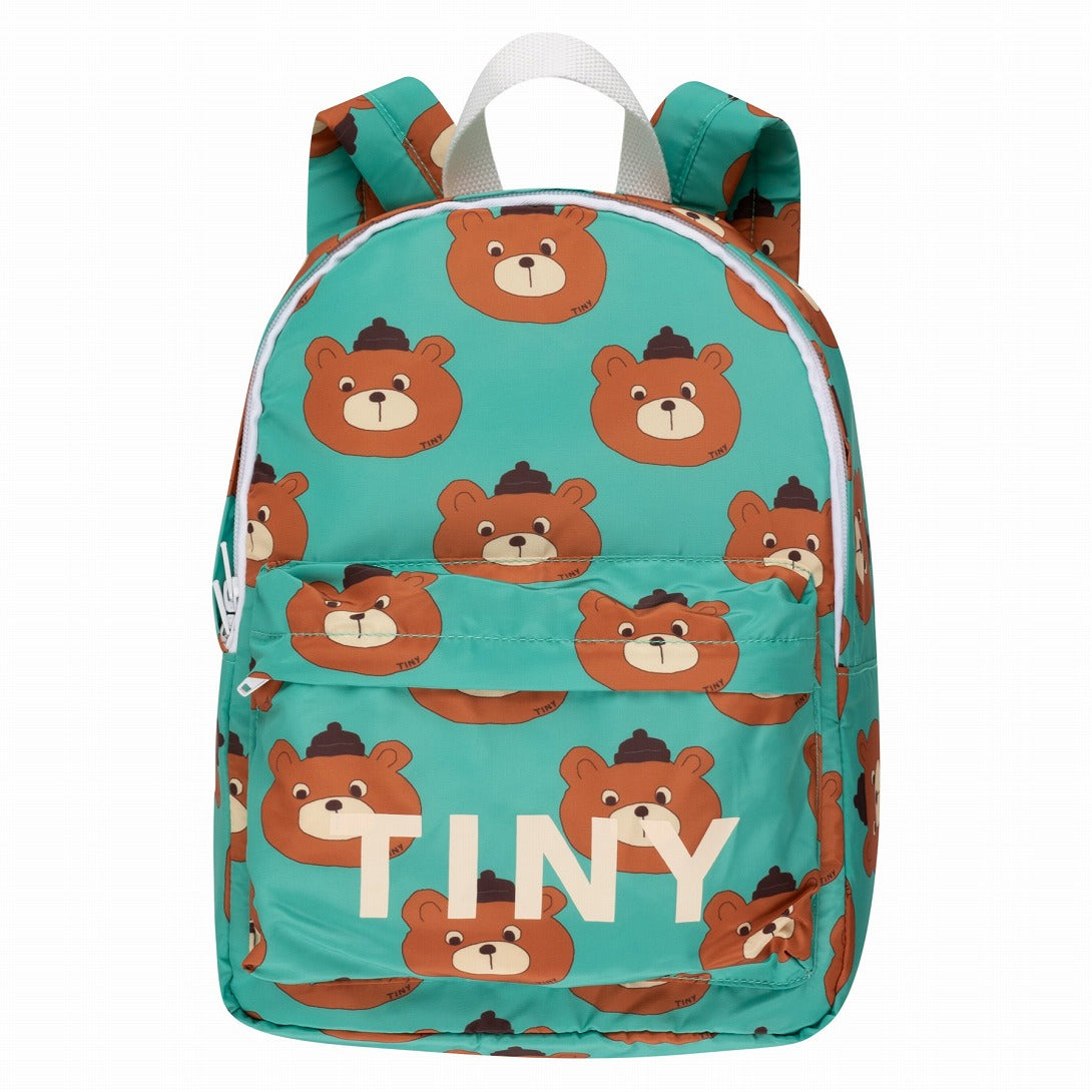 【tinycottons】BEARS BACKPACK emerald バックパック  | Coucoubebe/ククベベ