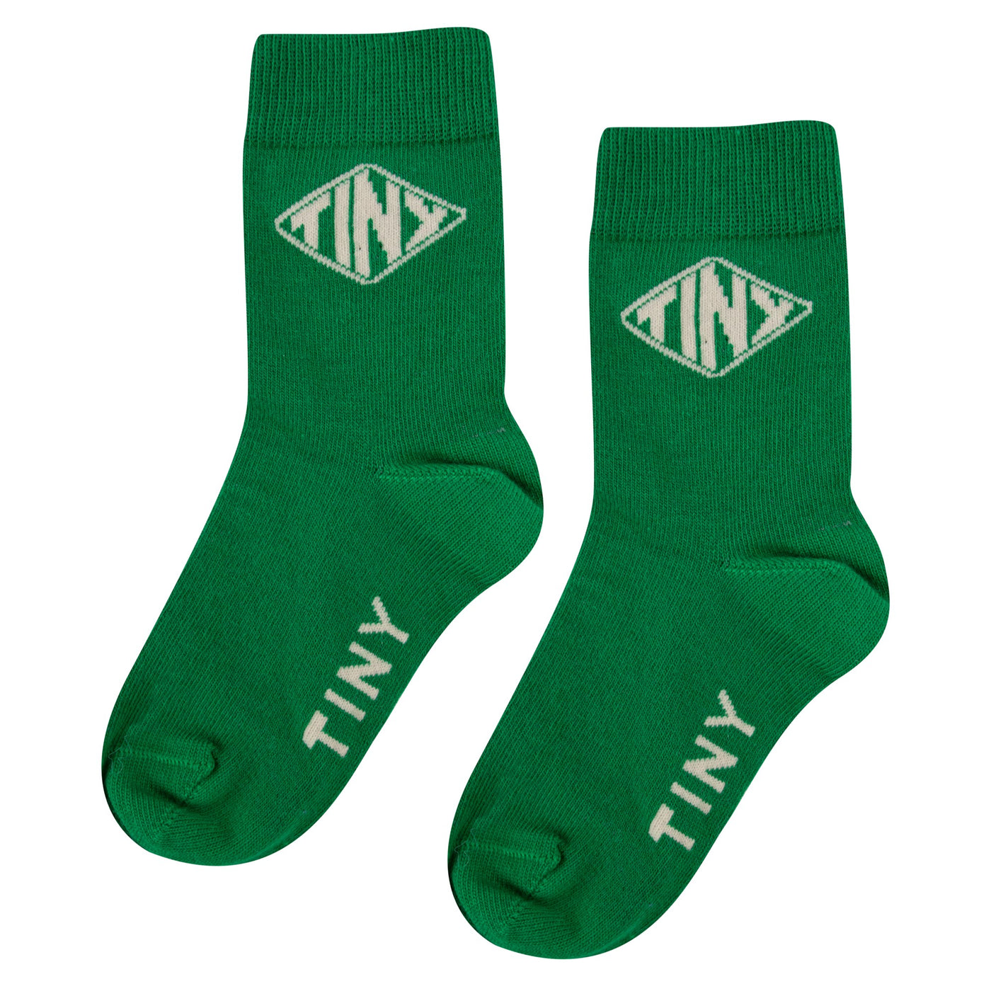 【tinycottons】TINY DIAMOND MEDIUM SOCKS deep green 靴下 12-24m,2-4y,5-8y  | Coucoubebe/ククベベ